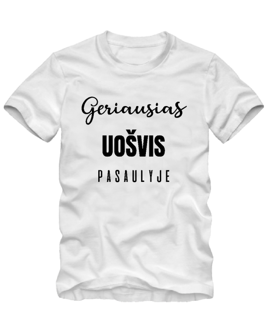 Marškinėliai Geriausias uošvis pasaulyje